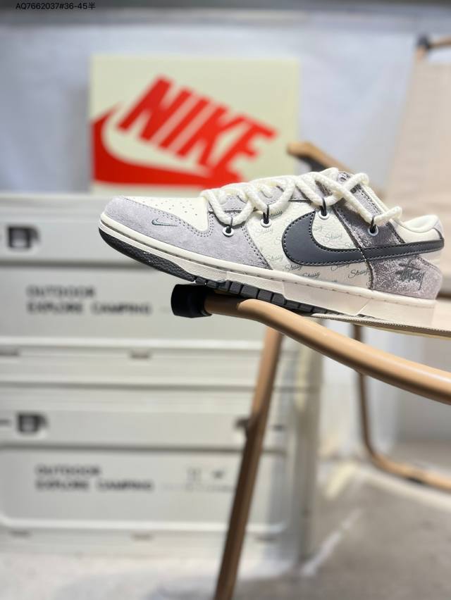 Stussy x Nike Sb Dunk Low Made by a big factory Highly recommended New color sch