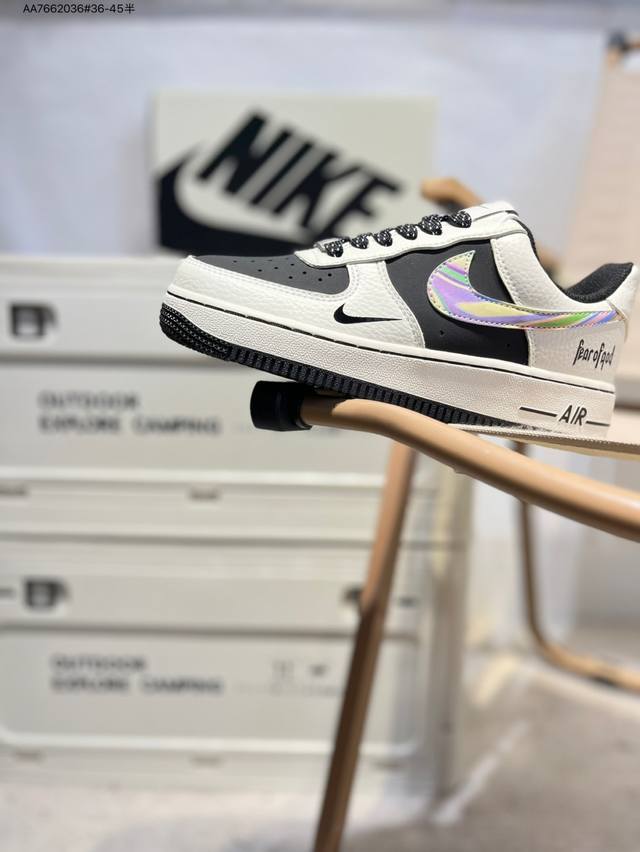 Nk Air Force 1'07 Low Air Force One low-top casual sneakers #Customized leather,