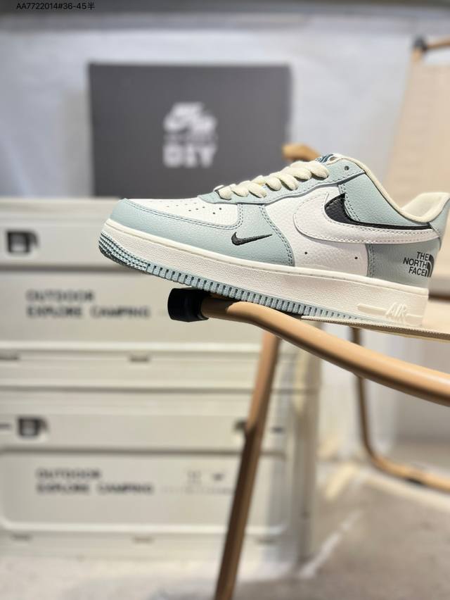 The North Face X Nk Air Force 1'07 Low Air Force One Low-top Casual Shoes #Custo