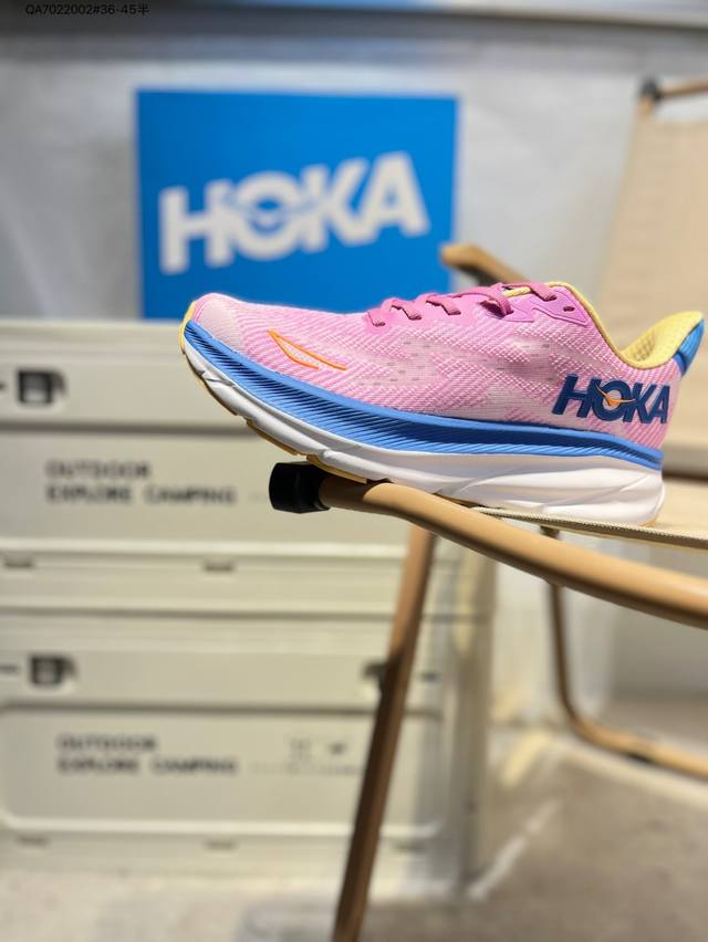 Hoka M Clifton 9 new color mesh breathable road sports shoes The new model uses