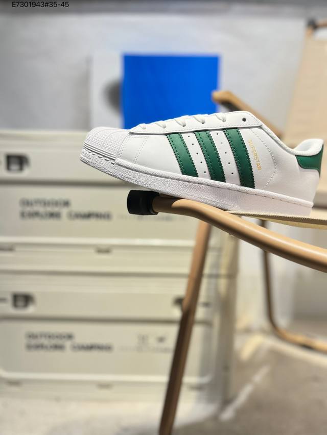 Adidas Originals Superstar Shell Toe Series Low Top Classic All-match Casual Spo