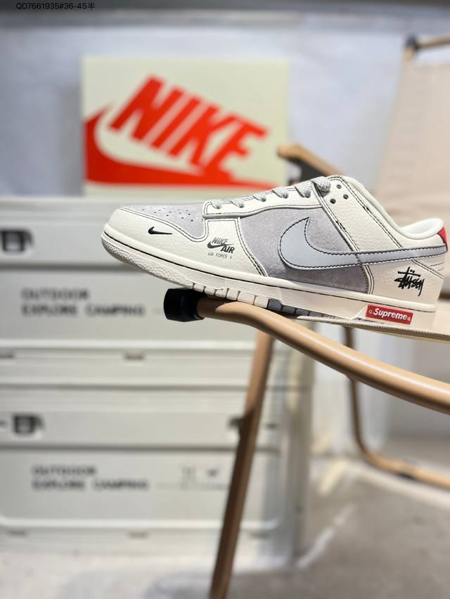 Stussy x Nike Sb Dunk Low Produced by a big factory Highly recommended New color