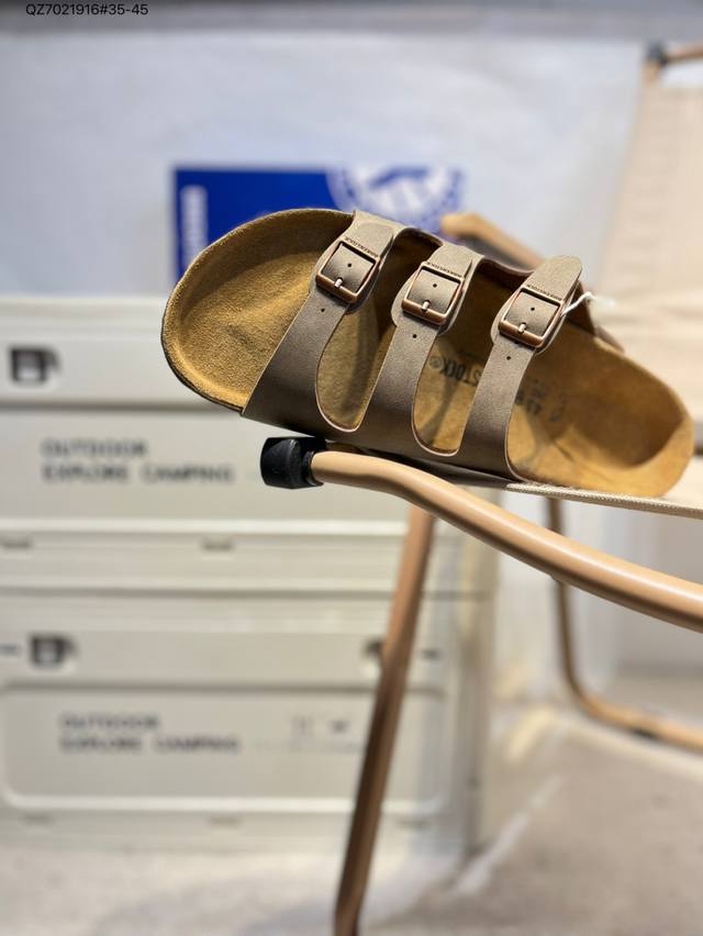 Birkenstock Slippers Leather Cork Slippers Exported to Korea! Are there any sist