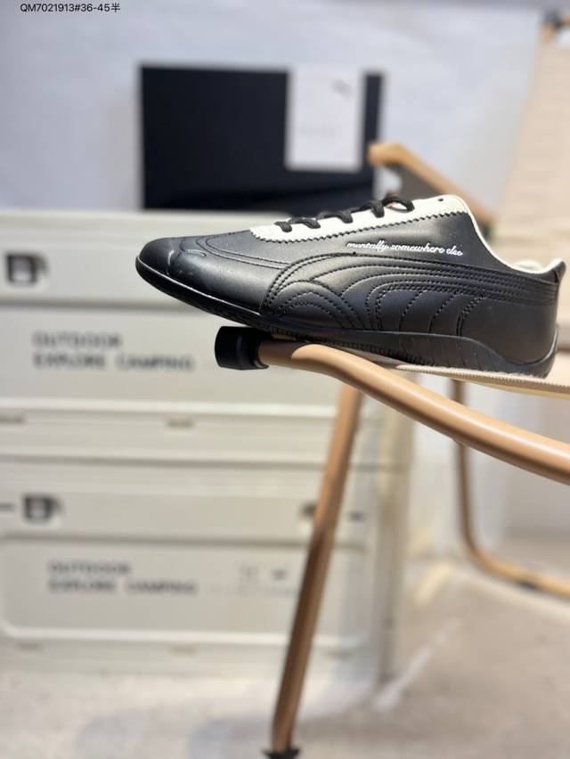 Noafterno X Puma Speedcat Ultra-thin and stylish Official synced flap original b