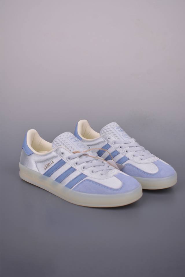 Adidas Originals Gazelle Indoor clover casual non-slip wear-resistant low-top sn