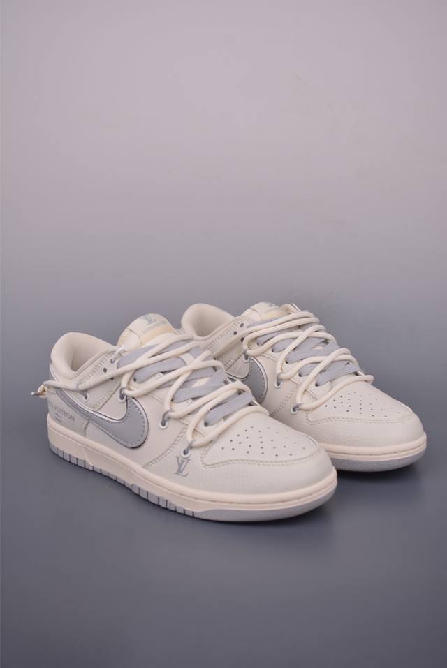Nike Sb Dunk Low Lv joint deconstructed drawstring shoelaces pure original facto