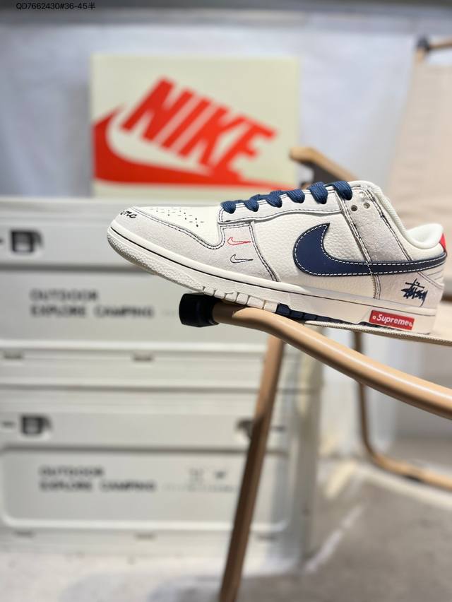 Stussy x Nike Sb Dunk Low Produced by a big factory Highly recommended New color