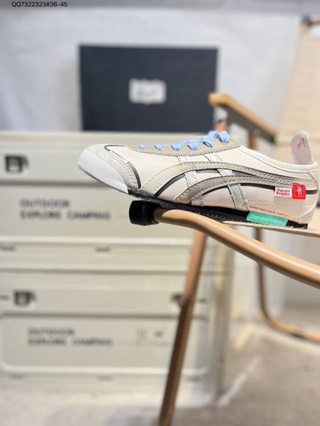 Customized # Onitsuka Tiger Mexico 66 Onitsuka Tiger Mexico Upgraded Series Low-
