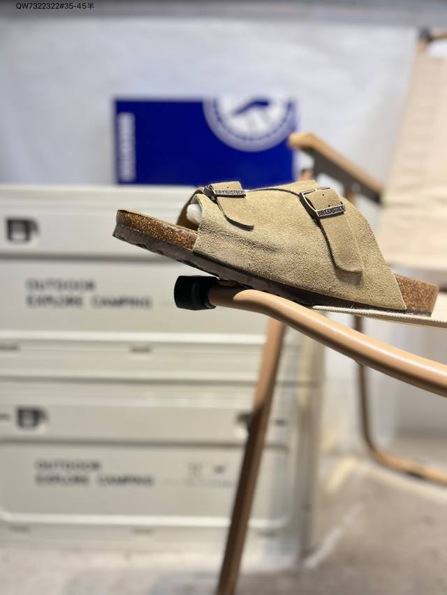 Birkenstock Slippers Leather Cork Slippers Exported to Korea! Are there any sist
