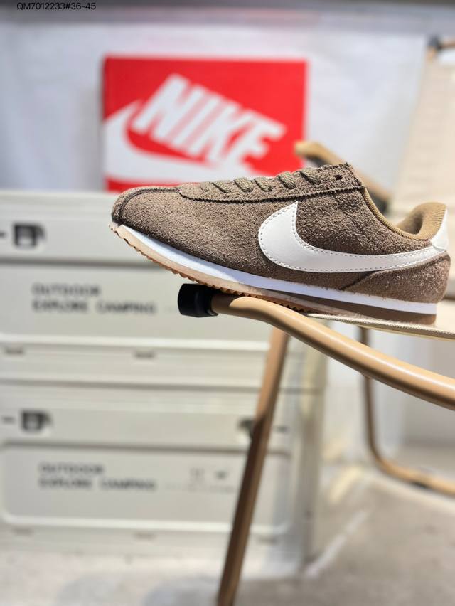 Nike Classic Cortez new color Classic Forrest Gump casual running shoes pure and