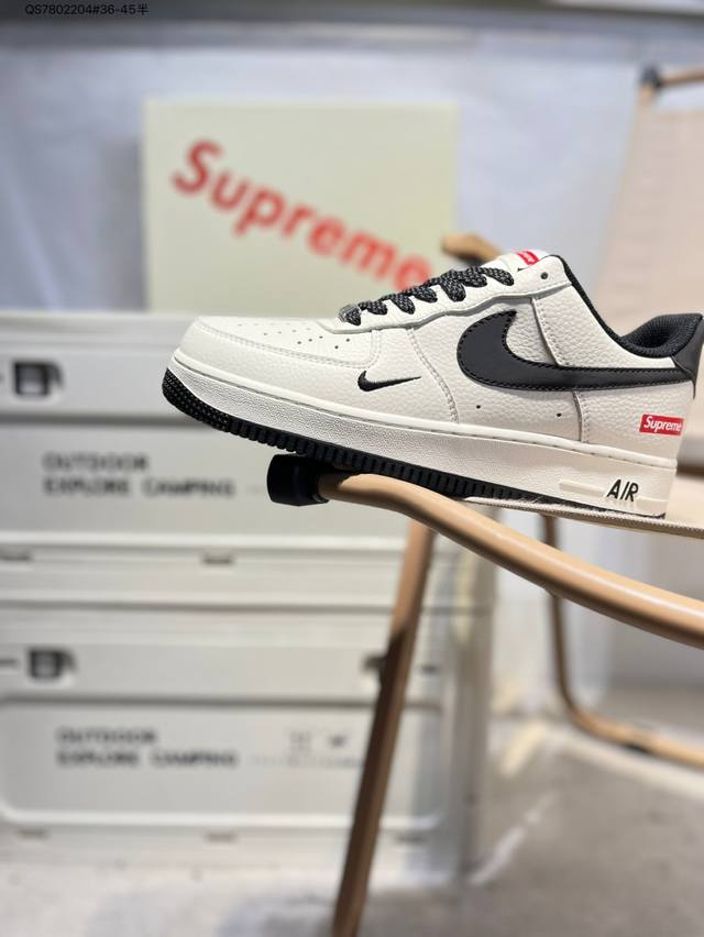 Supreme X Nk Air Force 1'07 Low Air Force One Low-top Casual Shoes #Customized l