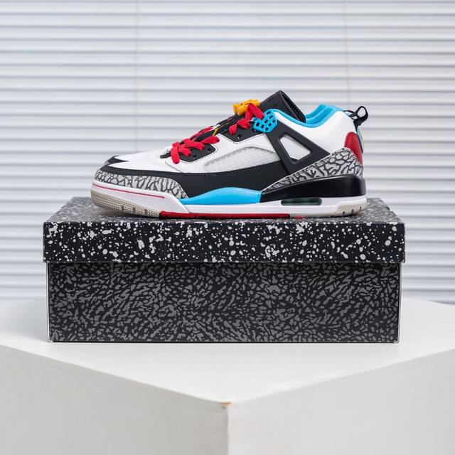Core private Air Jordan Spizike Low Foreign X platform priority launch Anti-slip
