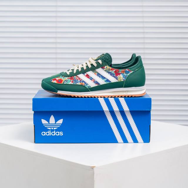 core private Adidas Originals Sl 72 ultra-light breathable retro jogging shoes T