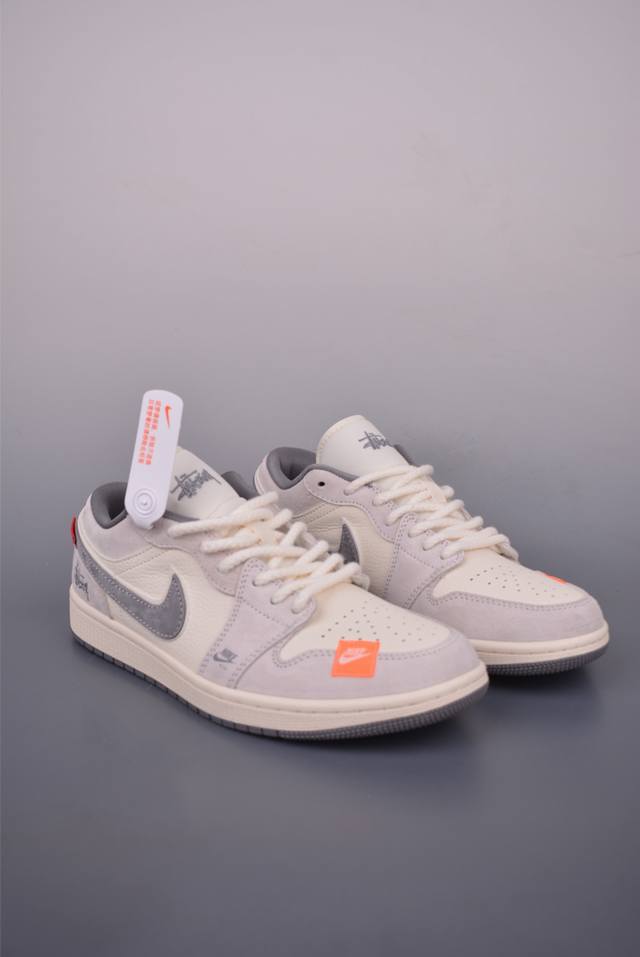 Nike Jordan Air Jordan 1 Stussy joint Pure original factory product Highly recom