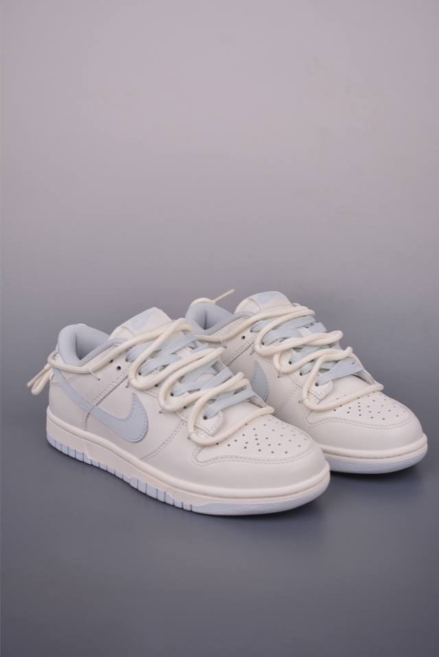 Nike Sb Dunk Low Just Do It collaboration deconstructed drawstring shoelaces, pu