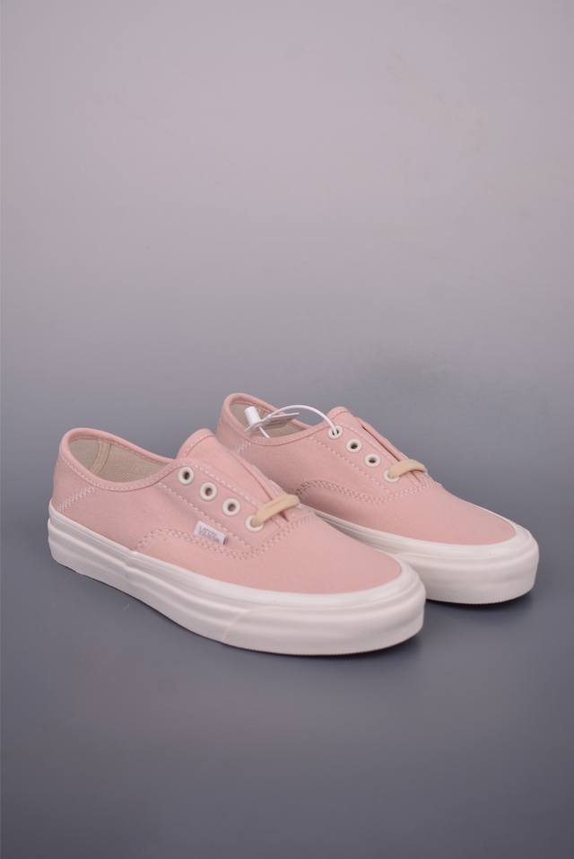Vans Authentic 44 Premium Pink Vans official comfortable, simple and fashionable