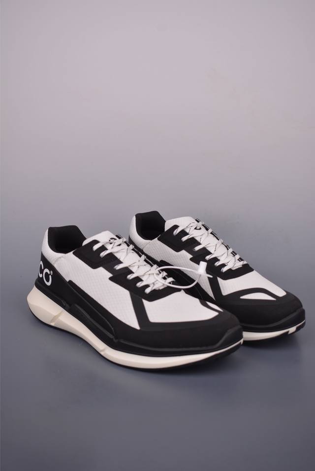 Ecco men's shoes 2025 new style splicing sneakers color matching street lightwei