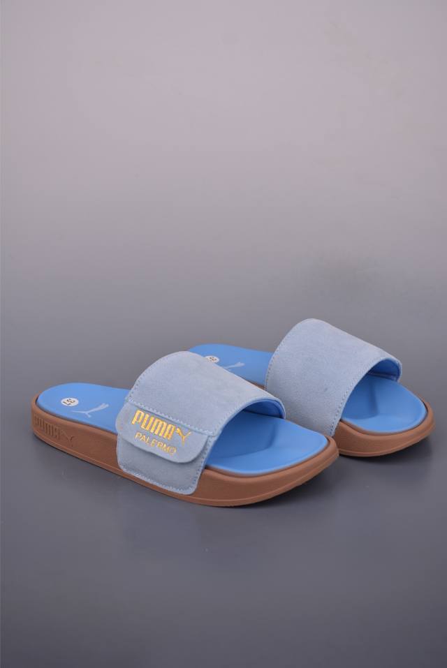 Puma Leadcat 2.0 Palermo Foil Puma comfortable breathable rubber sole slippers R
