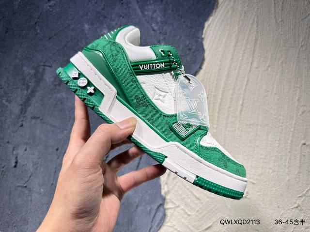 New product launch real shot New Lv Louis Vuitton Louis Vuitton Trainer Sneaker