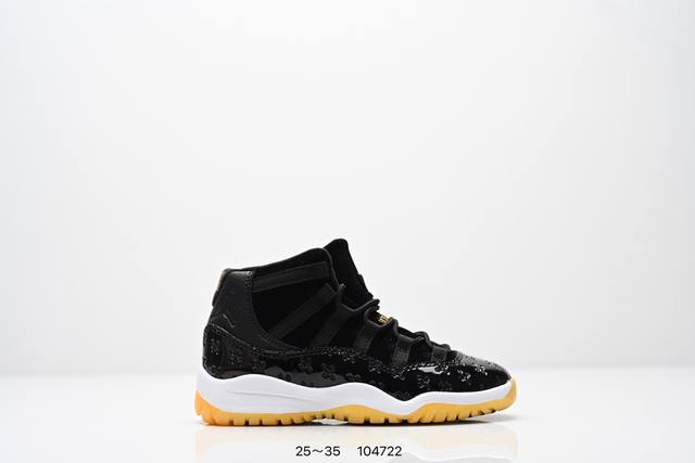 Children's shoes Air Jordan 11 Retro He Got Game Aj11 Panda Joe 11 cat's eye bas