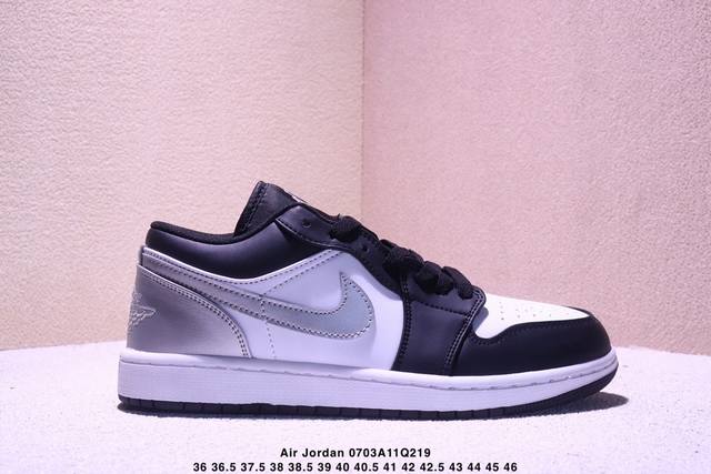 Nike Air Jordan 1 Low Aj1 low-top casual sneakers synchronized with the official