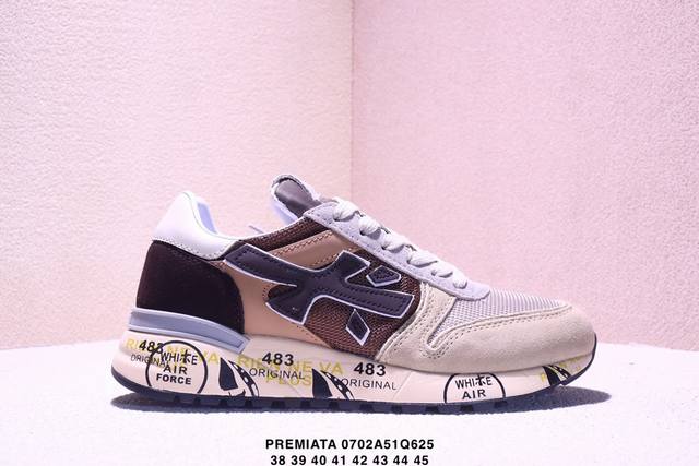 Corporate Premiata cow split leather comfortable fashion classic graffiti simpl