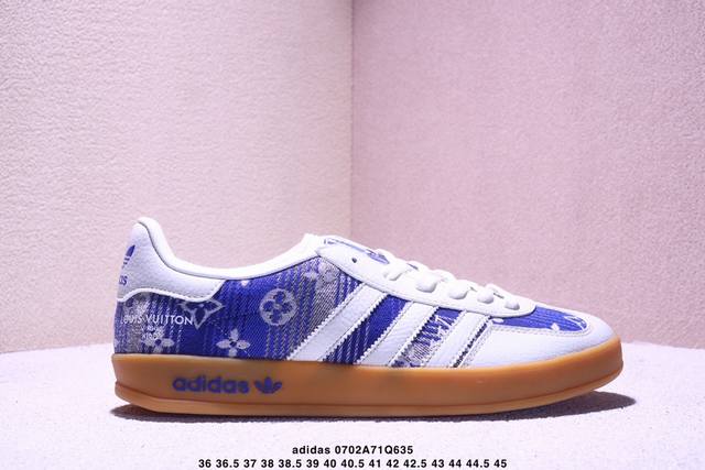 Adidas Dexun Shoes "Lv Joint-Blue Gray Denim" high-end customized factory pure o