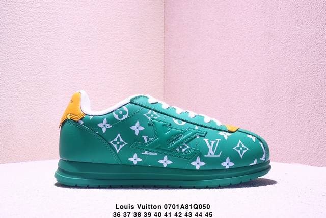 Louis Vuitton Lv Louis Vuitton sneakers New Lv Trainer latest color sports shoes