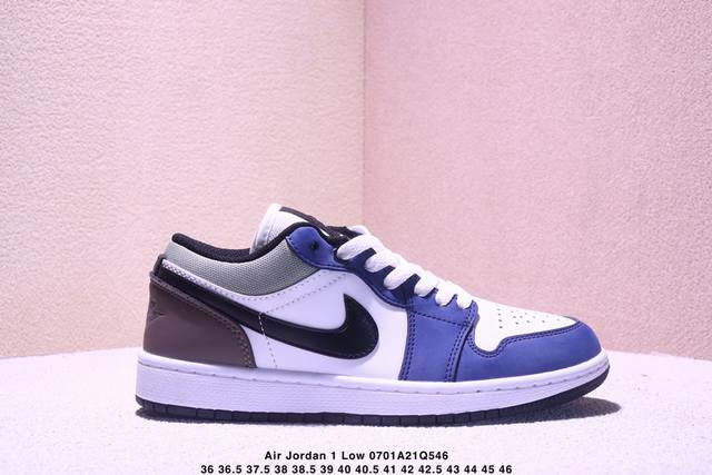 Company-level Air Jordan 1 Low Aj1 Joe 1 low-top casual sneakers synchronized o