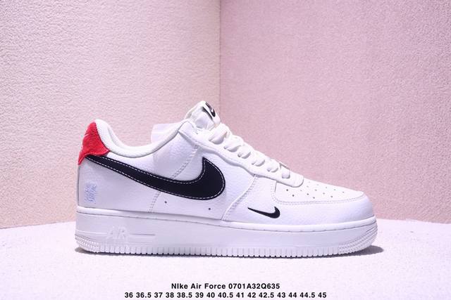 Limited sale overseas! Corporate-level Nike Air Force 1 '07 Low "Lv joint black