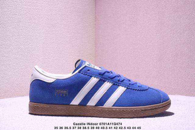 Adidas Originals Gazelle Indoor clover casual non-slip wear-resistant low-top sn