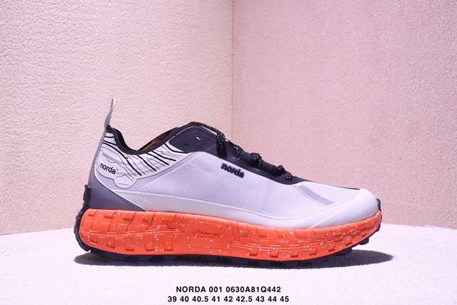 Corporate Norda 001 Thick sole, lace-up, wear-resistant, low-top, outdoor off-r