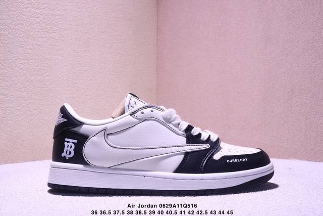Genuine Aj1 Travis Scott x Air Jordan 1 "Reverse Mocha" Aj1 Joe 1 Ts joint reve