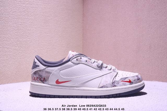 Corporate Fashion Elements X Jordan Air Jordan Low Inverted Hook "Gucci Joint",