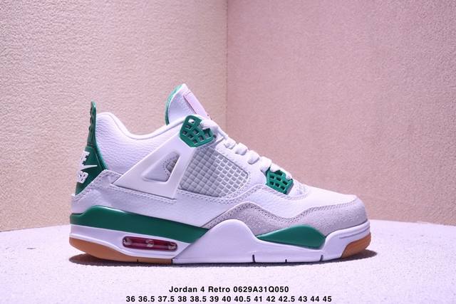 Genuine Nike Air Jordan 4 Retro Michael Jordan Aj4 mid-top retro casual sports