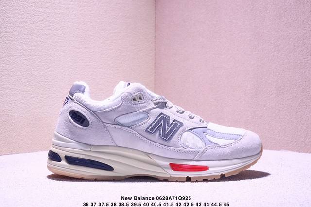 Company-level Nb New Balance 991V2 Made In Uk"Black" series British-made classi