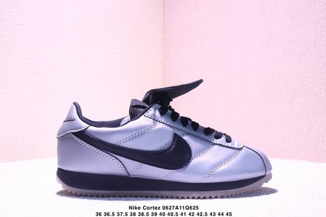 Nike Nike thick cow split film leather upper, midsole back glue and brush glue i