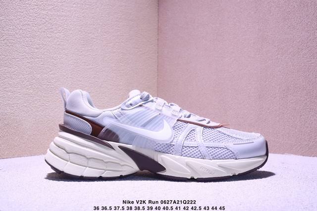 Nike V2K Run sports all-match fabric non-slip wear-resistant low-top casual city