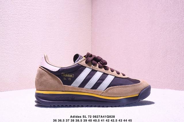 Company-level Adidas Adidas Sl 72 Rtn clover retro casual running shoes casual