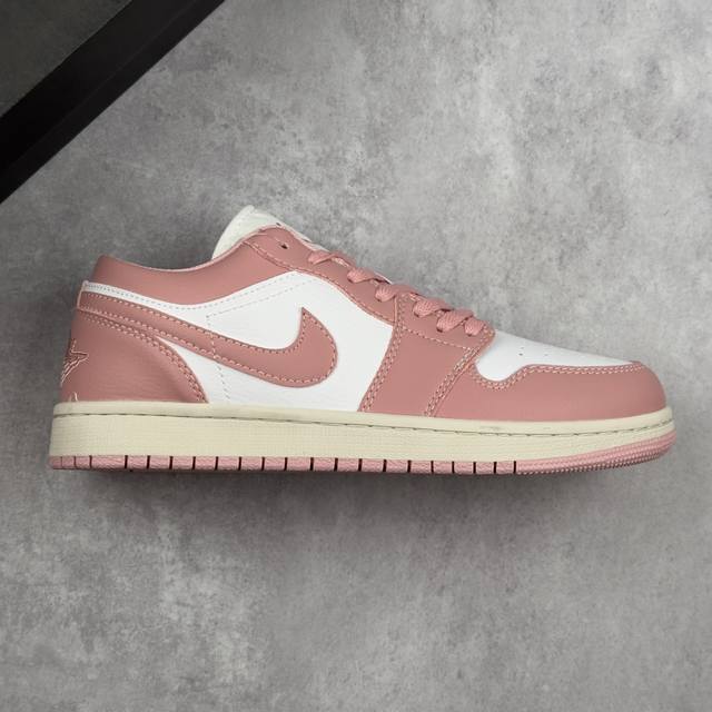 Local Core Private Air Jordan 1 Low Low-top Pink and White Aj1 Jordan 1 Jordan B