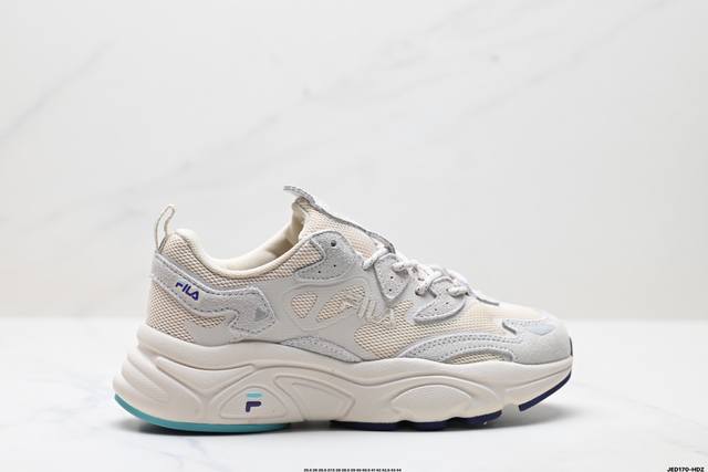 Company-level Fila Mars 1 Mars 1.0 fabric cow suede synthetic leather comfortab