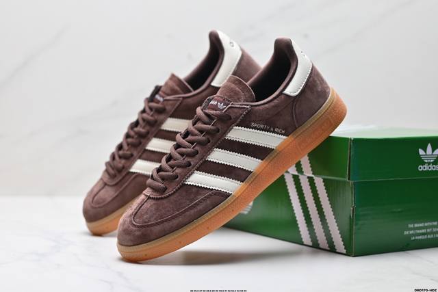 Genuine Adidas Handball Spezial Adidas classic retro casual sneakers The whole