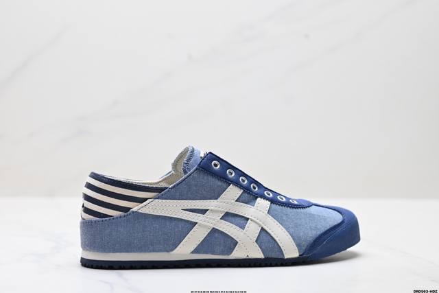 Corporate-level Onitsuka Tiger Mexico 66 Party slip-on low-top summer breathabl