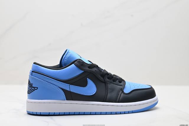 Genuine Air Jordan 1 Low Aj1 low-top series basketball shoes official synchroni