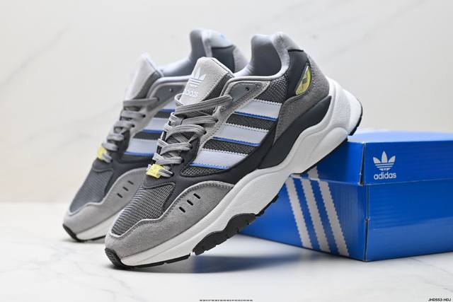 Company-level Adidas new clover thick-soled Retro F90 new classic sports shoes