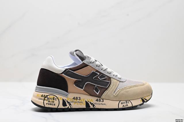 Corporate Premiata cow split leather comfortable fashion classic graffiti simpl