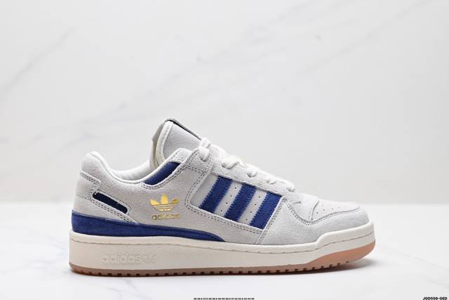 Company-level Adidas Forum Low Cl clover low-top Classic Velcro retro sneakers