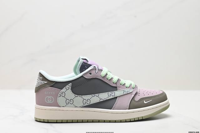 Corporate Nike Air Jordan 1 X Travis Scott Aj1 Inverted Hook Joe One Inverted H
