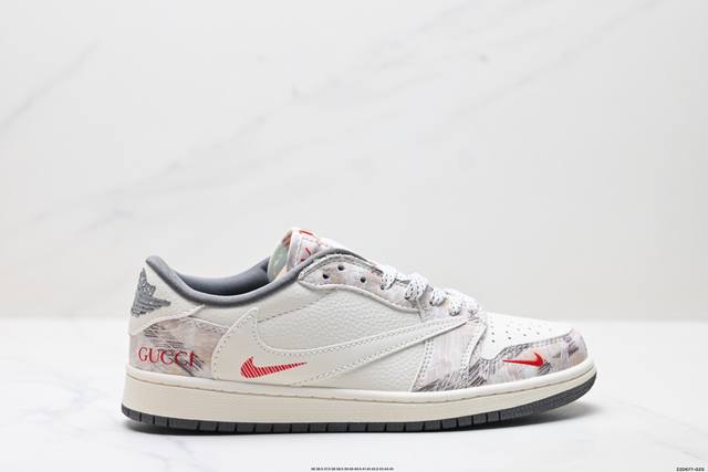 Corporate Nike Air Jordan 1 X Travis Scott Aj1 Inverted Hook Joe One Inverted H