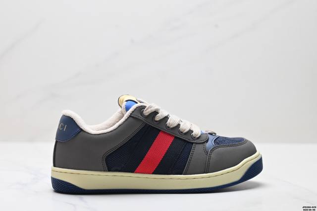 Corporate Gucci Distressed Screener Sneaker Gucci Dirty Shoes Series Official S